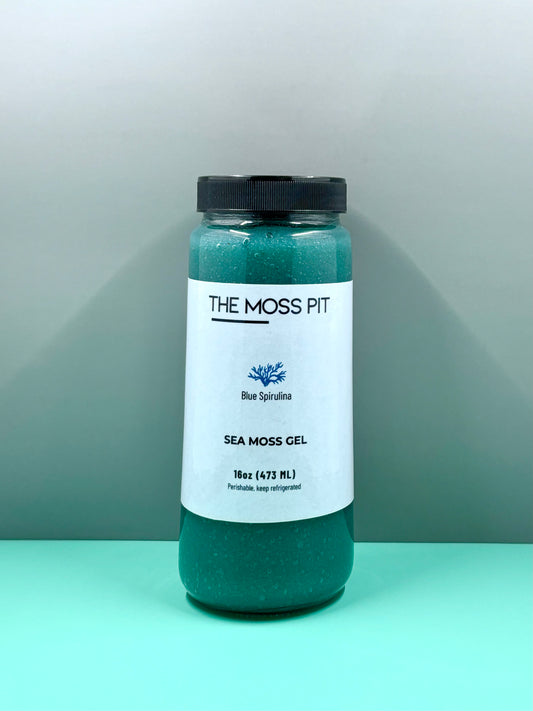 Blue Spirulina Sea Moss Gel