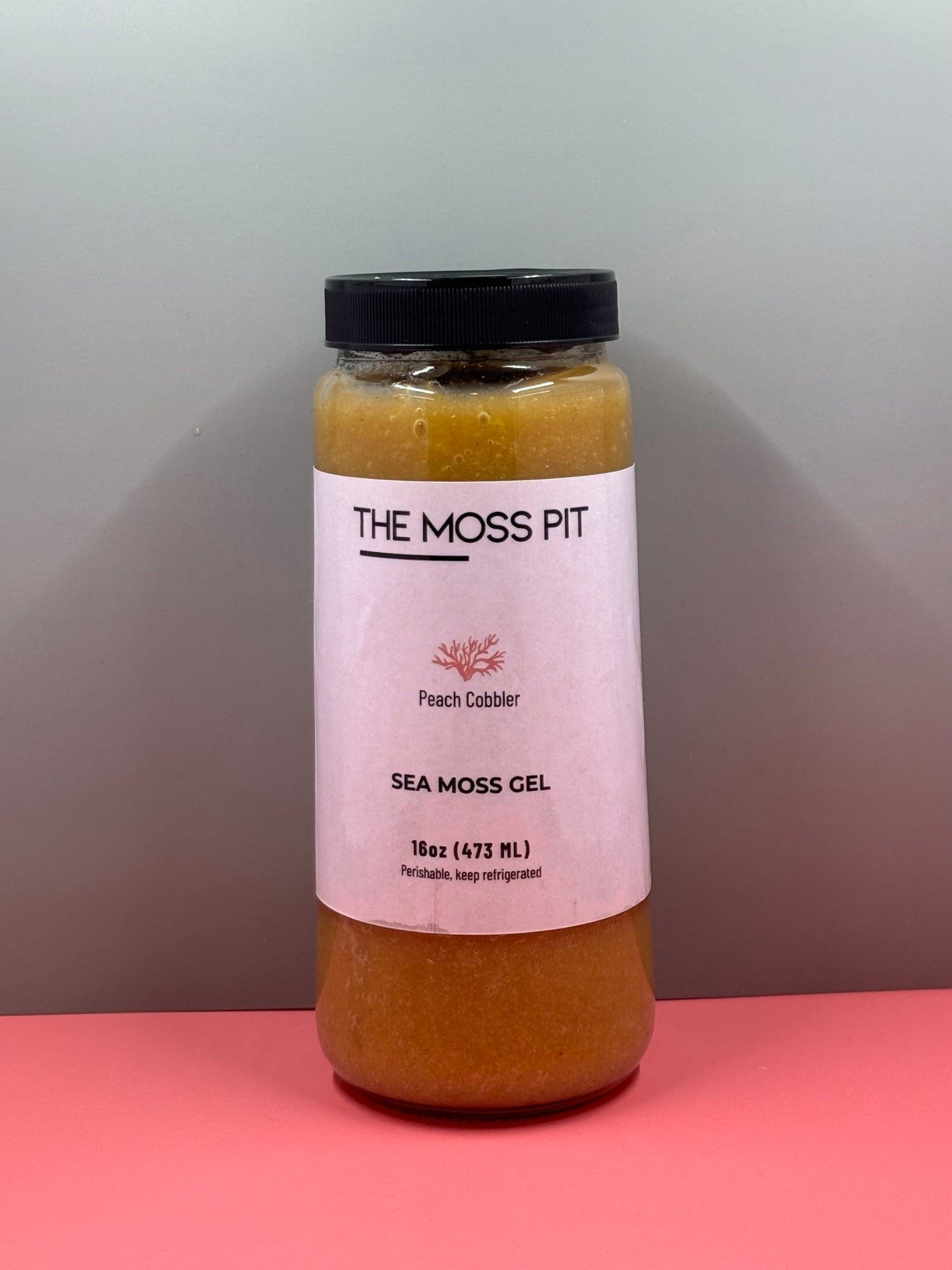 Peach Cobbler Sea Moss Gel