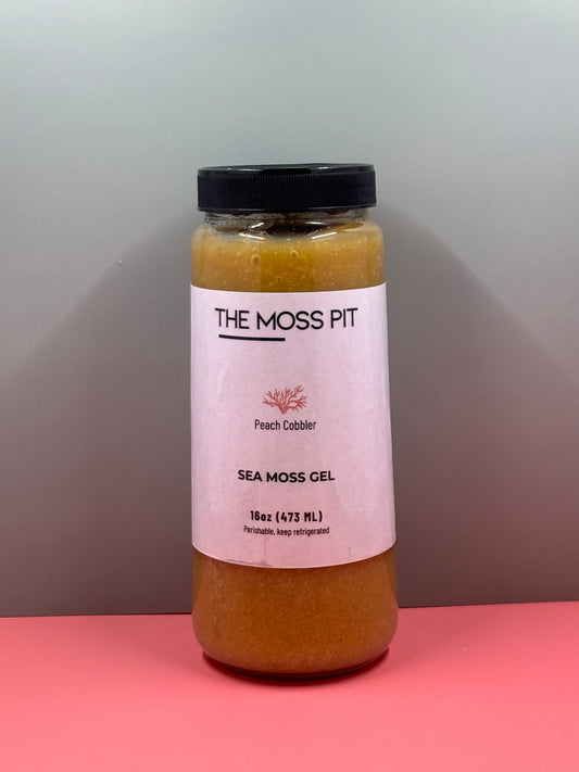 Peach Cobbler Sea Moss Gel